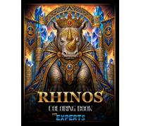 Rhinos Coloring Book for Experienced Colorists:: Extreme Coloring Book for Adults: 20 Highly Detailed Fantasy Rhinos Illustrations, Advanced Coloring ... Escape (Janiplayz Extreme Detail Series)