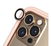 RHINOSHIELD 9H Tempered Glass Camera Lens Protectors Compatible with iPhone 12 Pro Max | Impact and Scratch Resistance, High Clarity, Explosion-Proof Protection, Anti-Fog Technology - Gold