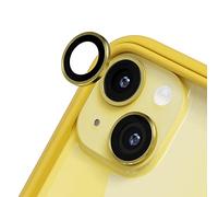 RHINOSHIELD 9H Tempered Glass Camera Lens Protectors Compatible with iPhone 14/14 Plus | Impact and Scratch Resistance, High Clarity, Explosion-Proof Protection, Anti-Fog Technology - Yellow