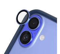 RHINOSHIELD 9H Tempered Glass Camera Lens Protectors Compatible with iPhone 16/16 Plus | Impact and Scratch Resistance, High Clarity, Explosion-Proof Protection, Anti-Fog Technology - Blue