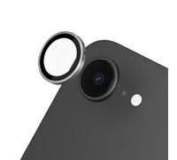 RHINOSHIELD 9H Tempered Glass Camera Lens Protectors Compatible with iPhone 17e / 16e | Impact and Scratch Resistance, High Clarity, Explosion-Proof Protection, Anti-Fog Technology - Silver