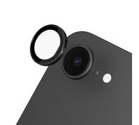 RHINOSHIELD 9H Tempered Glass Camera Lens Protectors Compatible with iPhone 17e / 16e | Impact and Scratch Resistance, High Clarity, Explosion-Proof Protection, Anti-Fog Technology - Black