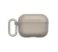 RHINOSHIELD AirPods Case with Carabiner Compatible with Apple AirPods Pro 3 | Military Grade Drop Protection, Scratch Resistant, Wireless Charging - Shell Beige, Standard Set