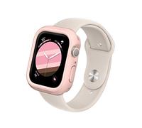 RHINOSHIELD Bumper Case Compatible with Apple Watch 9/8 / 7 - [45mm] | Slim Protective Cover - Lightweight and Shock Absorbent - Blush Pink