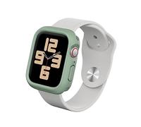 RHINOSHIELD Bumper Case Compatible with Apple Watch SE 3 / SE 2 / SE/Series 6/5 / 4 [44mm] | Slim Protective Cover - Lightweight and Shock Absorbent - Sage Green