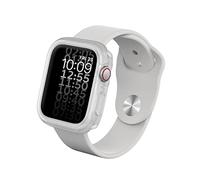 RHINOSHIELD Bumper Case Compatible with Apple Watch SE & Series 6/5 / 4 [44mm] | Slim Protective Cover - Lightweight, Shock Absorbent, Non-Slip - Transparent
