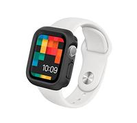 RHINOSHIELD Bumper Case Compatible with Apple Watch SE 3 / SE 2 / SE/Series 6/5 / 4 (40mm) | Slim Protective Case, Lightweight and Shock Absorbent - Classic Black