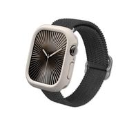 RHINOSHIELD Bumper Case Compatible with Apple Watch Series 10-42mm | Slim Protective Cover - Lightweight, Shock Absorbent, Non-Slip - Shell Beige