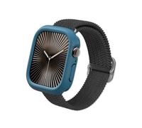 RHINOSHIELD Bumper Case Compatible with Apple Watch Series 10-42mm | Slim Protective Cover - Lightweight, Shock Absorbent, Non-Slip - Ocean Blue