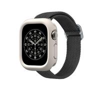 RHINOSHIELD Bumper Case Compatible with Apple Watch Series 10-42mm | Slim Protective Cover - Lightweight, Shock Absorbent, Non-Slip - Shell Beige