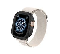 RHINOSHIELD Bumper Case Compatible with Apple Watch Ultra 2 / Ultra - [49 mm] | Slim Protective Cover - Lightweight and Shock Absorbent - Classic Black