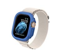 RHINOSHIELD Bumper Case Compatible with Apple Watch Ultra 3/2 / Ultra (49mm) | Slim Protective Case, Lightweight and Shock Absorbent - Cobalt Blue