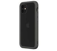 RHINOSHIELD Bumper Case compatible with [iPhone 12 mini] | CrashGuard NX - Shock Absorbent Slim Design Protective Cover 3.5M / 11ft Drop Protection - Graphite