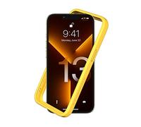 RHINOSHIELD Bumper Case compatible with [iPhone 13/13 Pro] | CrashGuard NX - Shock Absorbent Slim Design Protective Cover 3.5M / 11ft Drop Protection - Yellow