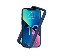 RHINOSHIELD Bumper Case compatible with [iPhone 13 mini] | CrashGuard NX - Shock Absorbent Slim Design Protective Cover 3.5M / 11ft Drop Protection - Navy Blue