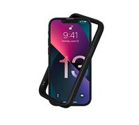 RHINOSHIELD Bumper Case compatible with [iPhone 13 mini] | CrashGuard NX - Shock Absorbent Slim Design Protective Cover 3.5M / 11ft Drop Protection - Black