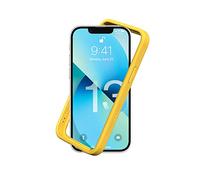RHINOSHIELD Bumper Case compatible with [iPhone 13 mini] | CrashGuard NX - Shock Absorbent Slim Design Protective Cover 3.5M / 11ft Drop Protection - Yellow