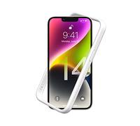 RHINOSHIELD Bumper Case Compatible with [iPhone 14] | CrashGuard NX - Shock Absorbent Slim Design Protective Cover 3.5M / 11ft Drop Protection - White