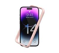 RHINOSHIELD Bumper Case Compatible with [iPhone 14 Pro] | CrashGuard NX - Shock Absorbent Slim Design Protective Cover 3.5M / 11ft Drop Protection - Blush Pink