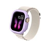 RHINOSHIELD Bumper Case for Apple Watch Ultra 3 / Ultra 2 / Ultra [49mm] | Slim, Lightweight, and Shock Absorbent - Great Protection, Easy to Install, Durable - Violet