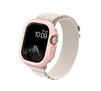RHINOSHIELD Bumper Case for Apple Watch Ultra 3 / Ultra 2 / Ultra [49mm] | Slim, Lightweight, and Shock Absorbent - Great Protection, Easy to Install, Durable - Blush Pink