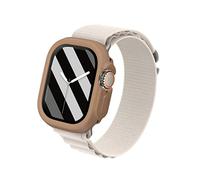 RHINOSHIELD Bumper Case for Apple Watch Ultra 3 / Ultra 2 / Ultra [49mm] | Slim, Lightweight, and Shock Absorbent - Great Protection, Easy to Install, Durable - Anitque Bronze
