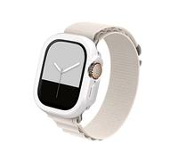 RHINOSHIELD Bumper Case Compatible with Apple Watch Ultra 2 / Ultra - [49 mm] | Slim Protective Cover - Lightweight and Shock Absorbent - Classic White