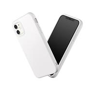 RHINOSHIELD Case Compatible with [iPhone 11] | SolidSuit - Shock Absorbent Slim Design Protective Cover with Premium Matte Finish 3.5M / 11ft Drop Protection Changeable Camera Rings - Classic White
