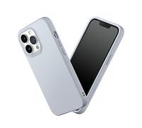 RHINOSHIELD Case Compatible with iPhone 13 Pro Max | SolidSuit - Shock Absorbent Slim Design Protective Cover with Premium Matte Finish 3.5M/11ft Drop Protection Changeable Camera Rings - Ash Grey