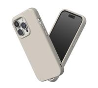 RHINOSHIELD Case Compatible with [iPhone 14 Pro Max] | SolidSuit - Shock Absorbent Slim Design Protective Cover with Premium Matte Finish 3.5M / 11ft Drop Protection - Shell Beige