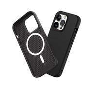 RHINOSHIELD Case Compatible with [iPhone 14 Pro] | SolidSuit Compatible with Magsafe - Shock Absorbent Slim Design Protective Cover with Premium Matte Finish 3.5M Drop Protection - Classic Black