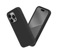 RHINOSHIELD Case Compatible with [iPhone 15 Pro Max] | SolidSuit - Shock Absorbent Slim Design Protective Cover with Premium Matte Finish 3.5M / 11ft Drop Protection - Classic Black