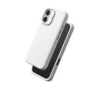 RHINOSHIELD Case Compatible with iPhone 16 Plus | SolidX - Reinforced Shock-Absorbing Slim Design Protective Cover with 3.5M / 11ft Drop Protection - Classic White