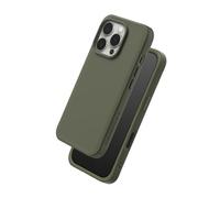 RHINOSHIELD Case Compatible with iPhone 16 Pro | SolidX - Reinforced Shock-Absorbing Slim Design Protective Cover with 3.5M / 11ft Drop Protection - Seaweed Green