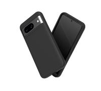 RHINOSHIELD Case Compatible with [Pixel 8] | SolidSuit - Shock Absorbent Slim Design Protective Cover with Premium Matte Finish 3.5M / 11ft Drop Protection - Classic Black