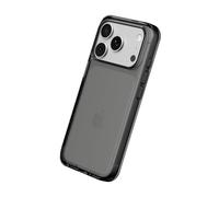 RHINOSHIELD Clear Case Compatible with iPhone 17 Pro | Transparent Protective Phone Case, Exceeds Military Drop Standards, Scratch Resistant, Shockproof, Trendy Colors - Ash Black