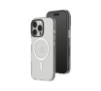 RHINOSHIELD Clear Case Compatible with Magsafe for [iPhone 16 Pro Max] Superior magnetic, Advanced Yellowing Resistance, Crystal Clear, Protective and Customizable Clear Phone Case-Black Camera Ring