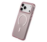 RHINOSHIELD Clear Case Compatible with MagSafe for iPhone 17 Pro Max Transparent Protective Phone Case, Superior Magnetic Force, Exceeds Military Drop Standards, Scratch Resistant - Gleam Rosé