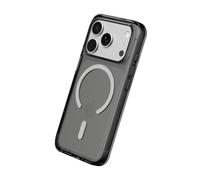 RHINOSHIELD Clear Case Compatible with MagSafe for iPhone 17 Pro Transparent Protective Phone Case, Superior Magnetic Force, Exceeds Military Drop Standards, Scratch Resistant, Shockproof - Ash Black