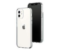 RHINOSHIELD Crystal Clear Case Compatible with [iPhone 12/12 Pro] | Advanced Yellowing Resistance, High Transparency, Protective and Customizable Clear Phone Case - White Camera Ring