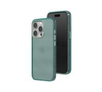 RHINOSHIELD JellyTint Transparent Protective Case Compatible with [iPhone 15 Pro Max] | Exceeds Military Drop Standards, Scratch Resistant, Shockproof, Trendy Colors - Moody Green