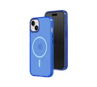 RHINOSHIELD JellyTint Transparent Protective Case Compatible with MagSafe for [iPhone 13/14] | Superior Magnetic Force, Exceeds Military Drop Standards, Scratch Resistant, Shockproof - Cyber Blue