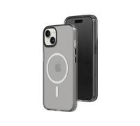 RHINOSHIELD JellyTint Transparent Protective Case Compatible with MagSafe for [iPhone 13/14] | Superior Magnetic Force, Exceeds Military Drop Standards, Scratch Resistant, Shockproof - Ash Black