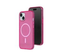 RHINOSHIELD JellyTint Transparent Protective Case Compatible with MagSafe for [iPhone 15 Plus] | Superior Magnetic Force, Exceeds Military Drop Standards, Scratch Resistant, Shockproof - Fancy Pink