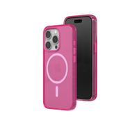 RHINOSHIELD JellyTint Transparent Protective Case Compatible with MagSafe for [iPhone 15 Pro Max] | Superior Magnetic Force, Exceeds Military Drop Standards, Scratch Resistant, Shockproof - Fancy Pink