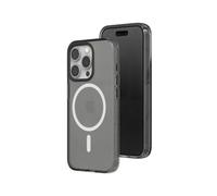 RHINOSHIELD JellyTint Transparent Protective Case Compatible with MagSafe for [iPhone 15 Pro] | Superior Magnetic Force, Exceeds Military Drop Standards, Scratch Resistant, Shockproof - Ash Black