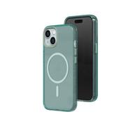 RHINOSHIELD JellyTint Transparent Protective Case Compatible with MagSafe for [iPhone 15] | Superior Magnetic Force, Exceeds Military Drop Standards, Scratch Resistant, Shockproof - Moody Green