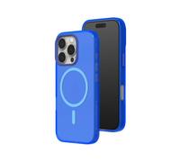 RHINOSHIELD JellyTint Transparent Protective Case Compatible with MagSafe for [iPhone 16 Pro Max] | Superior Magnetic Force, Scratch Resistant, Shockproof, Camera Control Cutout Design - Cyber Blue