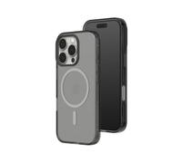RHINOSHIELD JellyTint Transparent Protective Case Compatible with MagSafe for [iPhone 16 Pro] | Superior Magnetic Force, Exceeds Military Drop Standards, Scratch Resistant, Shockproof - Ash Black