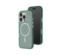 RHINOSHIELD JellyTint Transparent Protective Case Compatible with MagSafe for [iPhone 16 Pro] | Superior Magnetic Force, Scratch Resistant, Shockproof, Camera Control Cutout Design - Moody Green